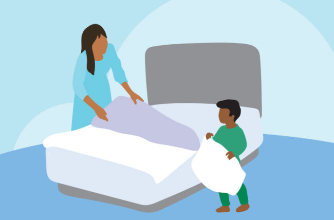 How to Make the Transition from a Baby Bed to a Toddler bed.