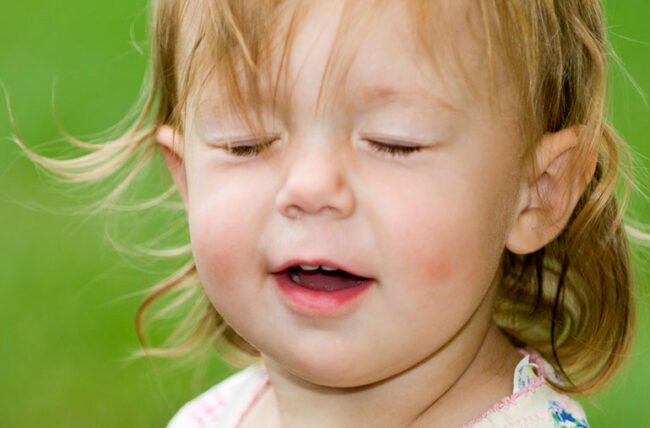 Why is my toddler blinking so much?